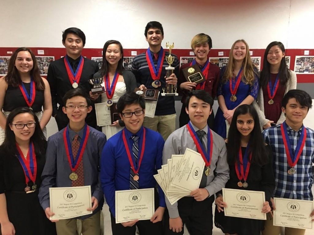 Parsippany High School takes 1st place at the Region III Academic Decathlon of New Jersey