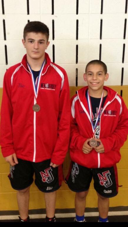 Parsippany High School Wrestlers PJ Gohn(132) and Michael Ilic(182) win Region 2 Championship to Advance to the States