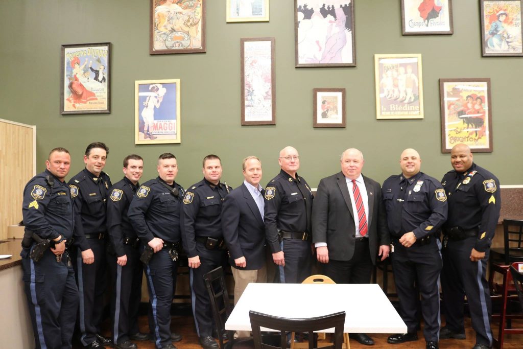 Coffee with a Cop is a success with the residents of Parsippany