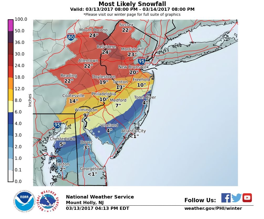 Storm Update From Parsippany Police Department