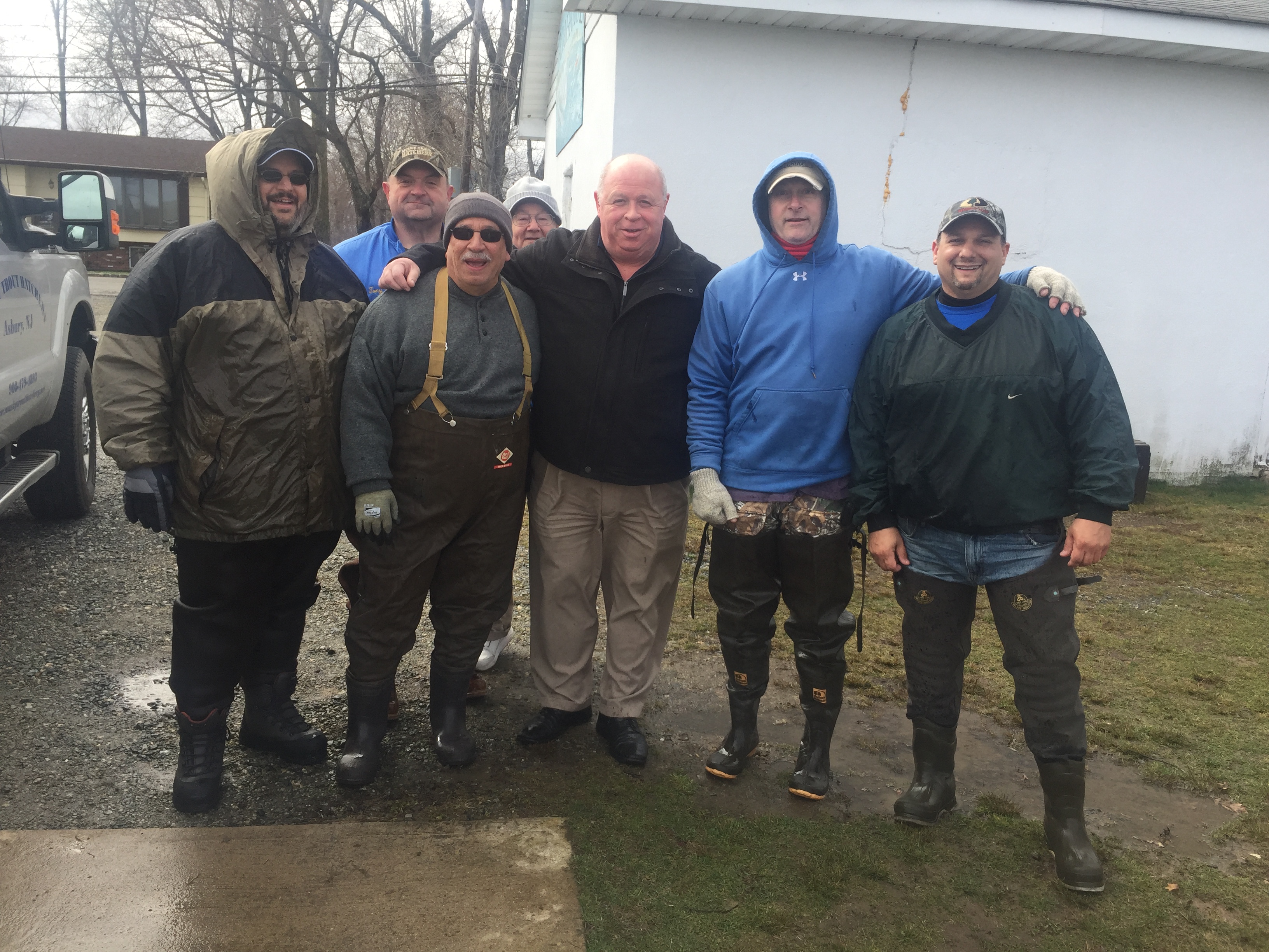 Lake Parsippany Fishing Club Holds its Annual "Trout Stocking Day"