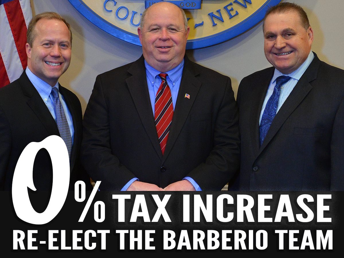 Mayor James Barberio delivers 0% Municipal Tax Budget