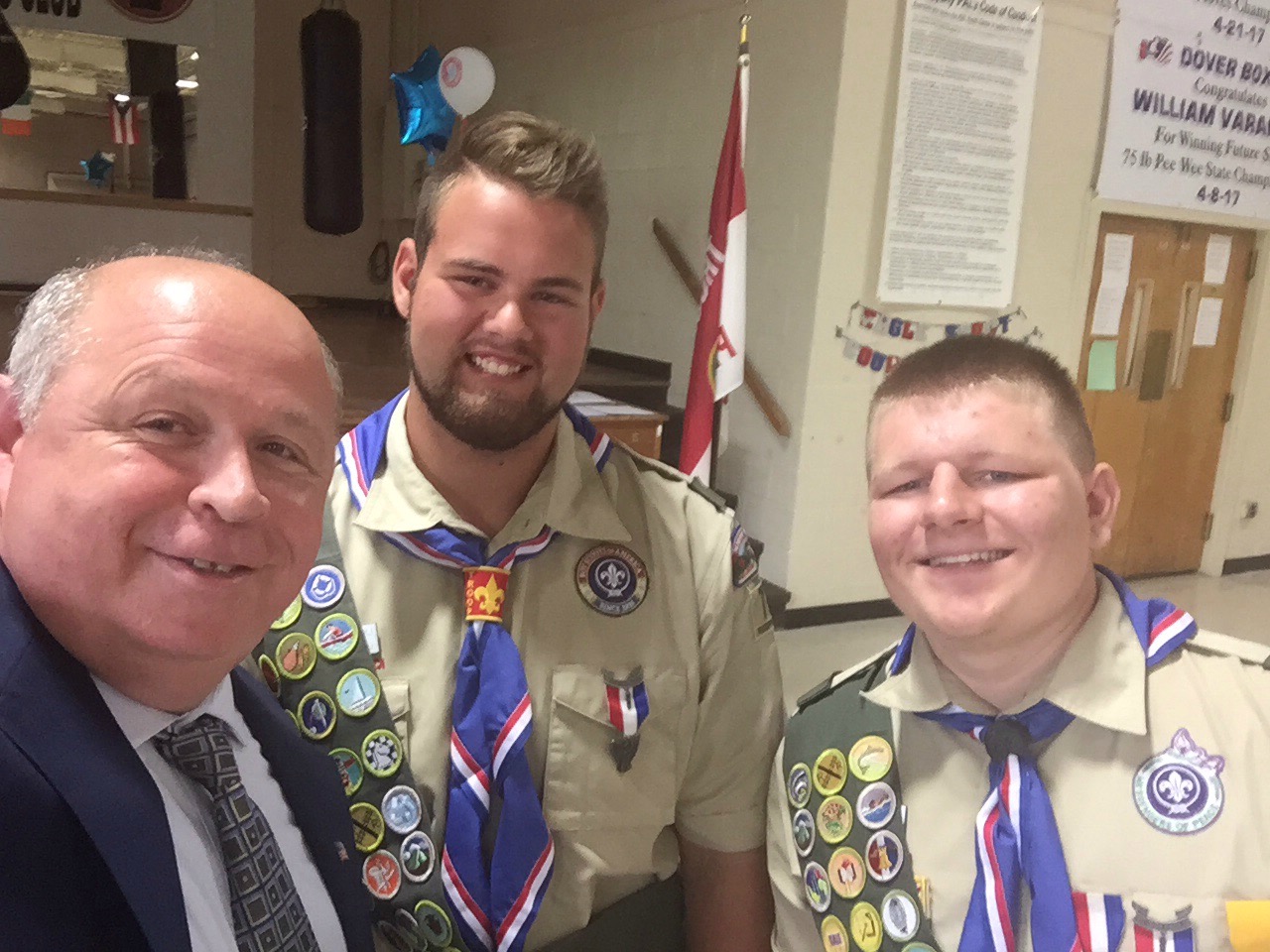 Two Brothers from Parsippany Join the Rank of Eagle Scout!