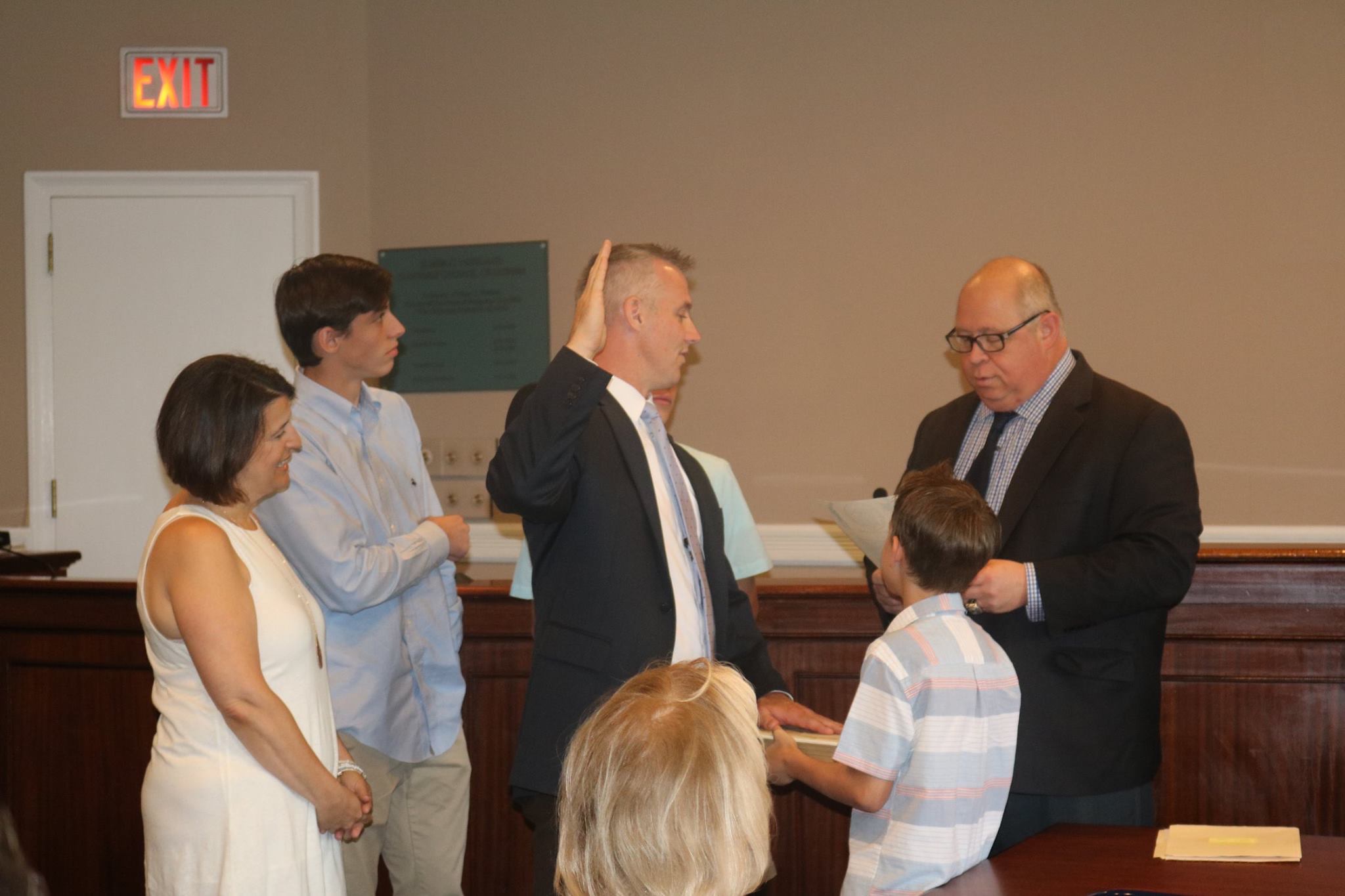 Mayor Barberio Promotes Brian Dowd to Police Captain